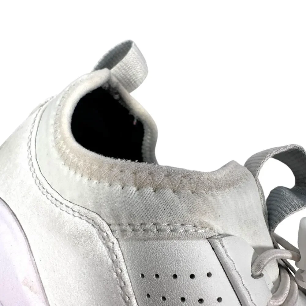 Clove Classic Nursing Shoes Mens 8.5 Womens 10 White Lace Medical Sneakers CL019